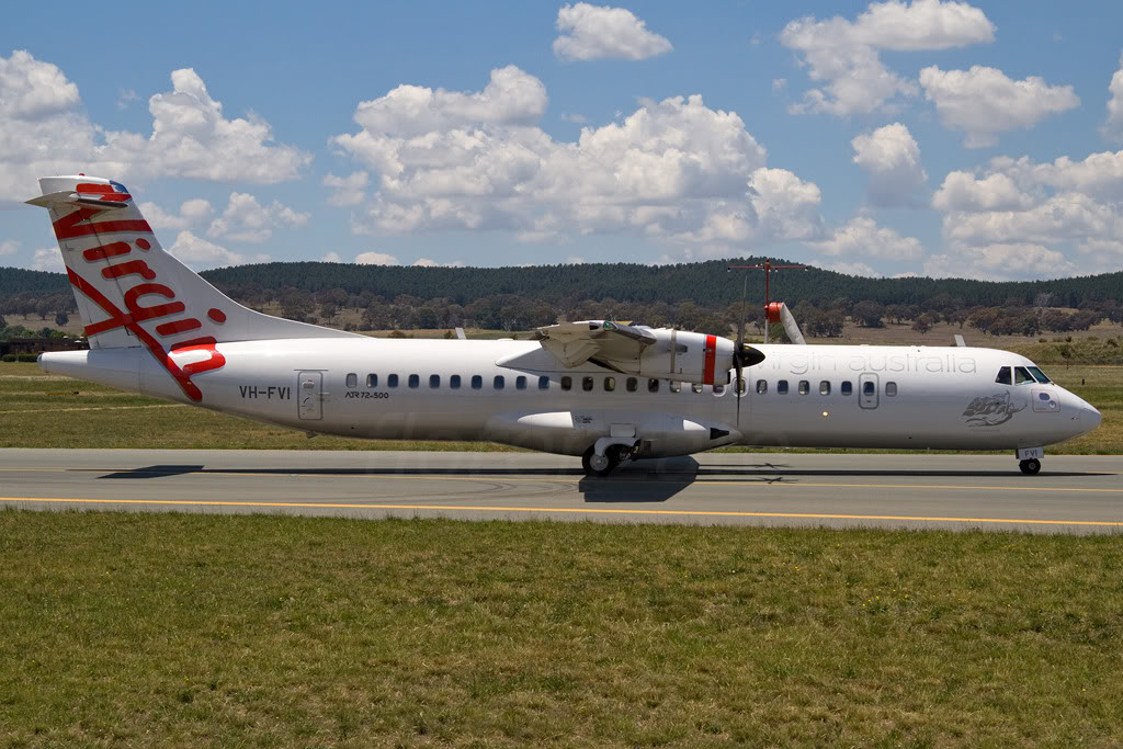VH-FVI ATR72-212A 955 Virgin Australia Regional Airlines @ Canberra Airport 14.11.2011 © Piti Spotter Club Verona