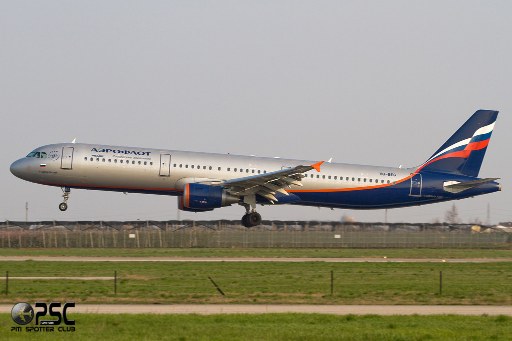 Airbus A321 - MSN 4116 - VQ-BEG  @ Aeroporto di Verona © Piti Spotter Club Verona