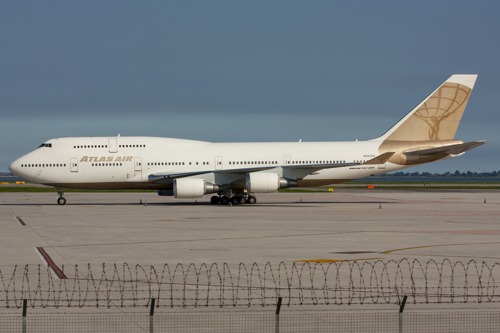 N322SG B747-481 30322/1250 Atlas Air @ Venezia Airport 07.06.2013 © Piti Spotter Club Verona