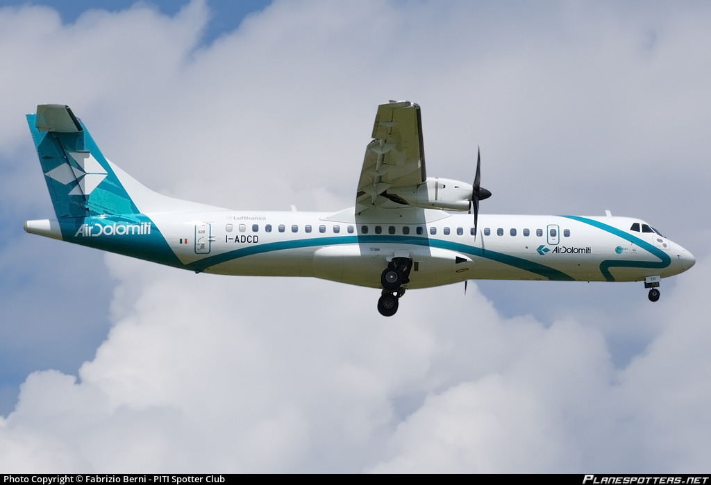 I-ADCD ATR 72-212A (500) 664  PW127 Air Dolomiti  2001 @ Verona Villafranca © Piti Spotter Club Verona