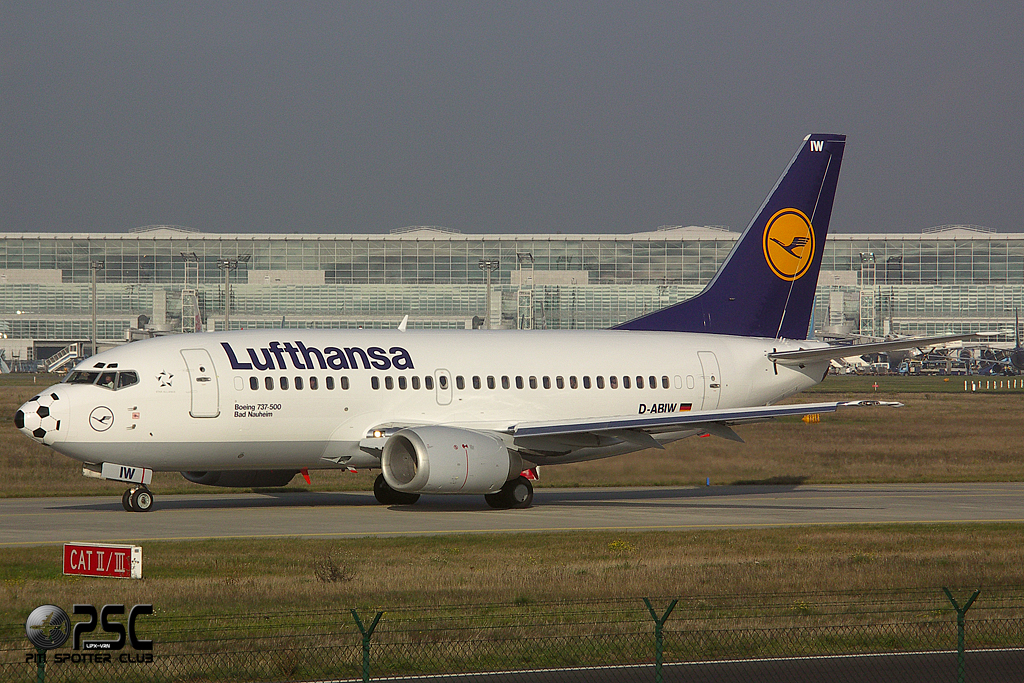 D-ABIW B737-530 24945/2063 Lufthansa @ Frankfurt Airport 2005 © Piti Spotter Club Verona
