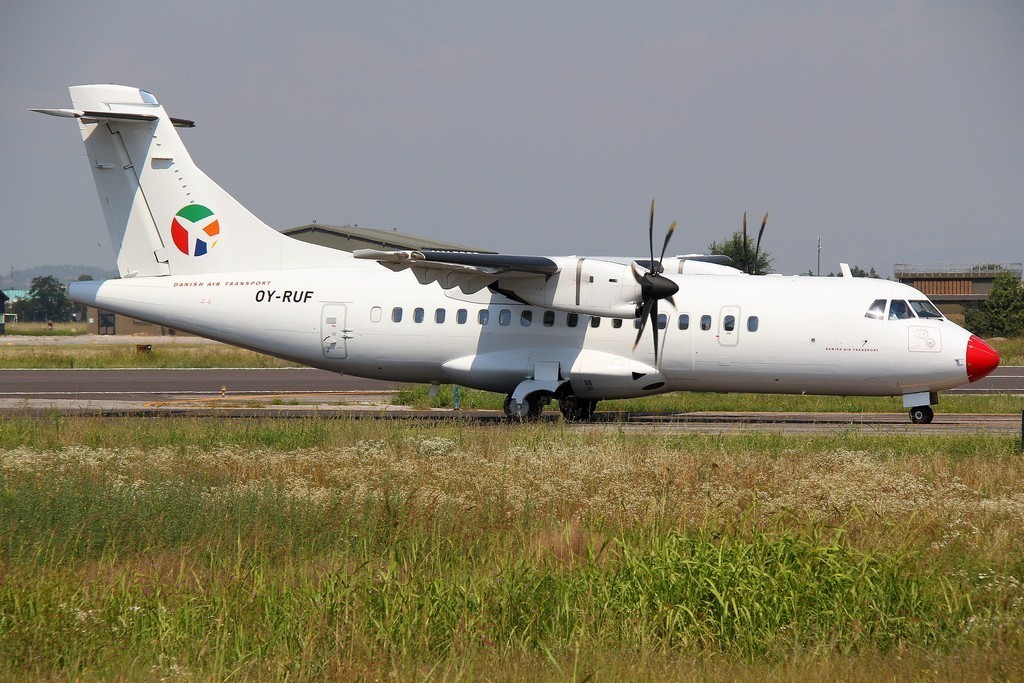OY-RUF ATR42-500 515 Danish Air Transport