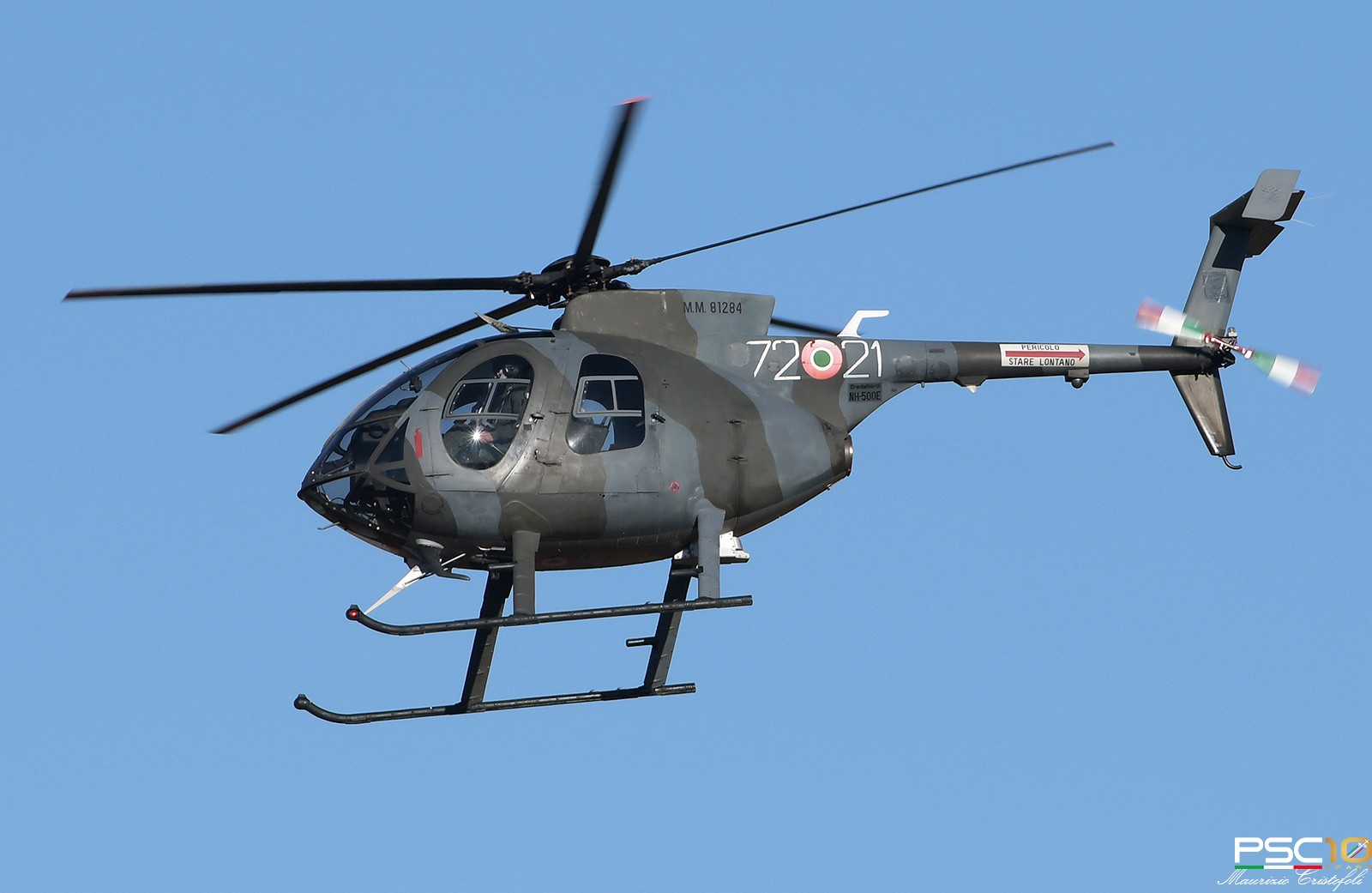 MM81284  72-21  NH500E  222  208° Gruppo SVE @ Ghedi © 01 2022 Piti Spotter Club Verona