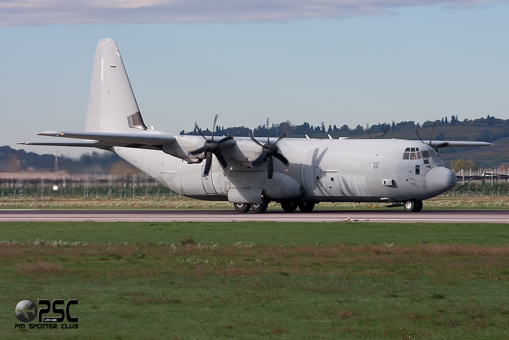 MM62189  46-55  C-130J-30  5529  50° Gruppo TM @ Aeroporto di Verona   © Piti Spotter Club Verona