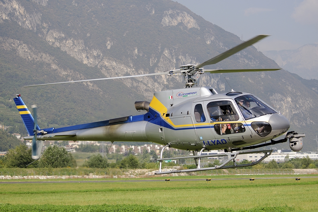 I-LYAD - Elicompany Eurocopter AS-350B-3 Ecureuil @ Aeroporto di Trento © Piti Spotter Club Verona