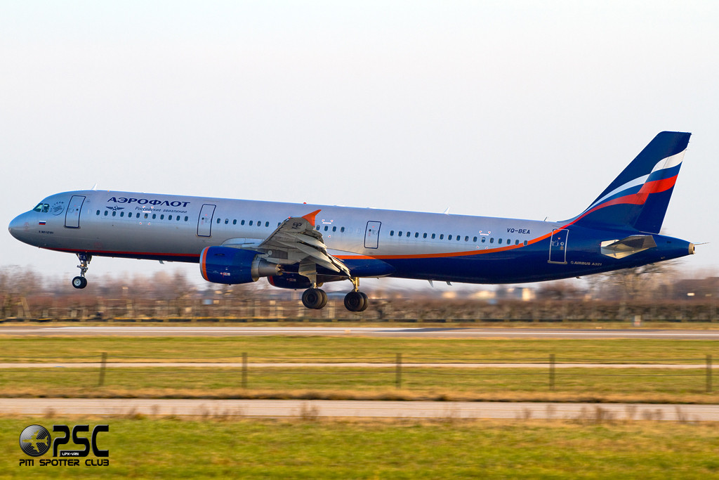 Airbus A321 - MSN 4058 - VQ-BEA  @ Aeroporto di Verona © Piti Spotter Club Verona