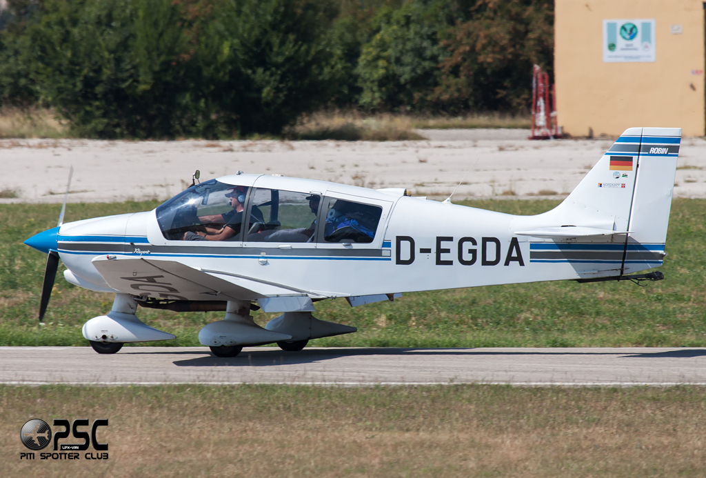 D-EGDA Robin DR-400/180 Regent DR40 2293 @ Aeroporto Verona Boscomantico © Piti Spotter Club Verona