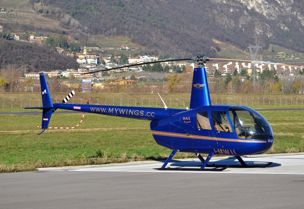 I-MWII - Robinson R-44 Raven II - MyWings Verona @ Aeroporto di Trento © Piti Spotter Club Verona