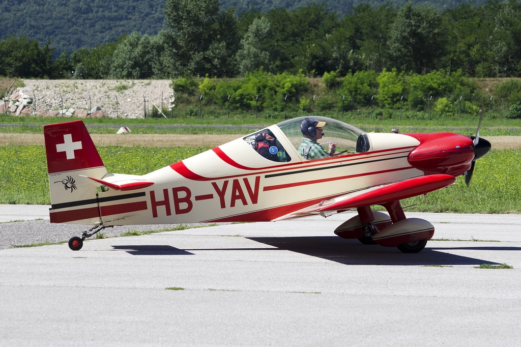 HB-YAV (any manufacturer) Microlight aircraft @ Aeroporto di Trento © Piti Spotter Club Verona