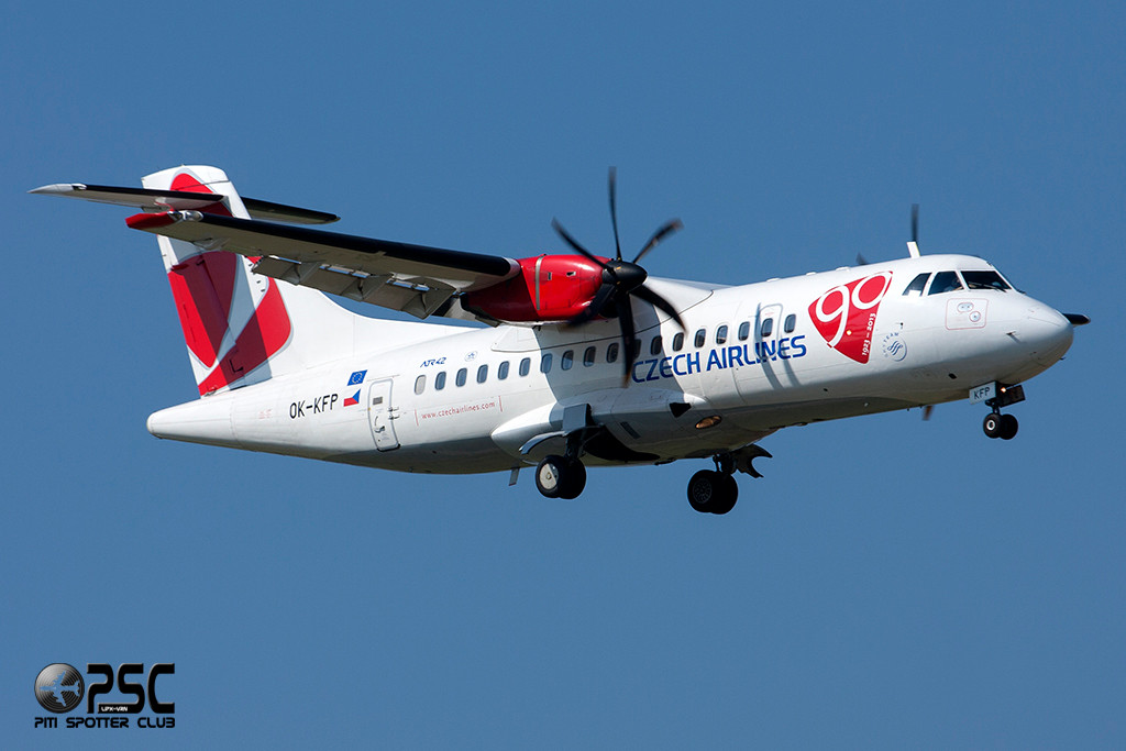 OK-KFP ATR42-500 639 CSA Czech Airlines