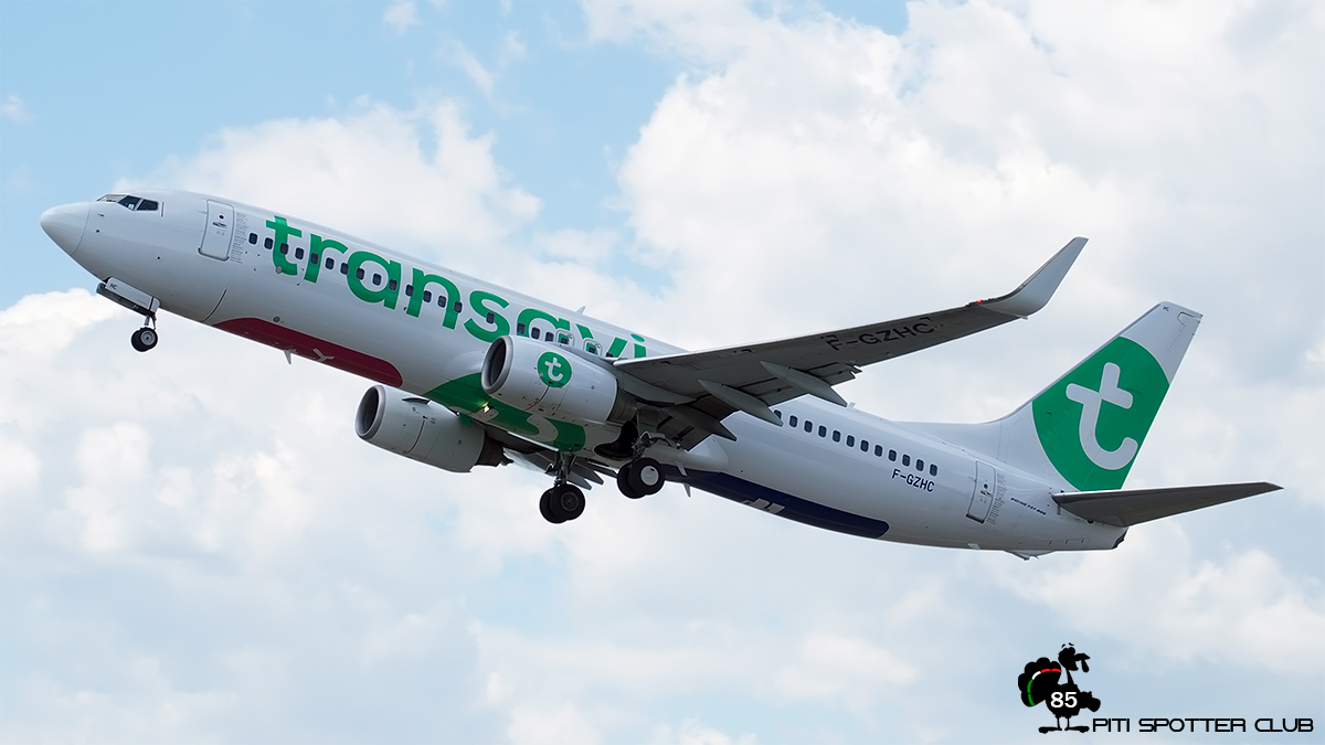 F-GZHC B737-8K2 29651/2534 Transavia France @ Aeroporto di Verona - 15/07/2016 © Piti Spotter Club Verona