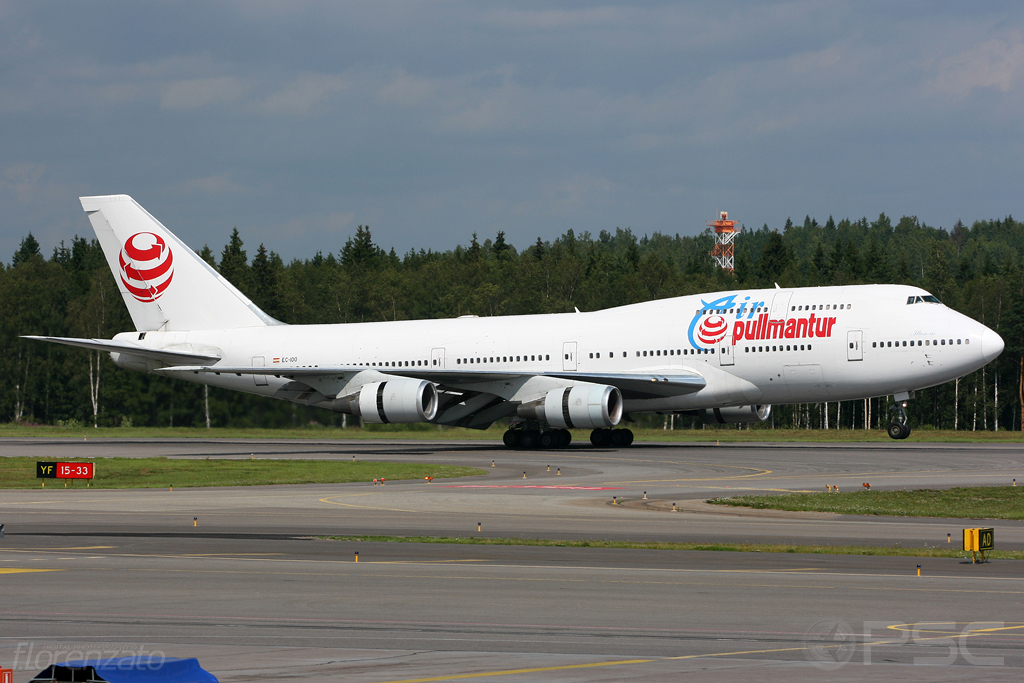 EC-IOO B747-341 24106/701 Pullmantur Air @ Helsinki Airport 2008 © Piti Spotter Club Verona
