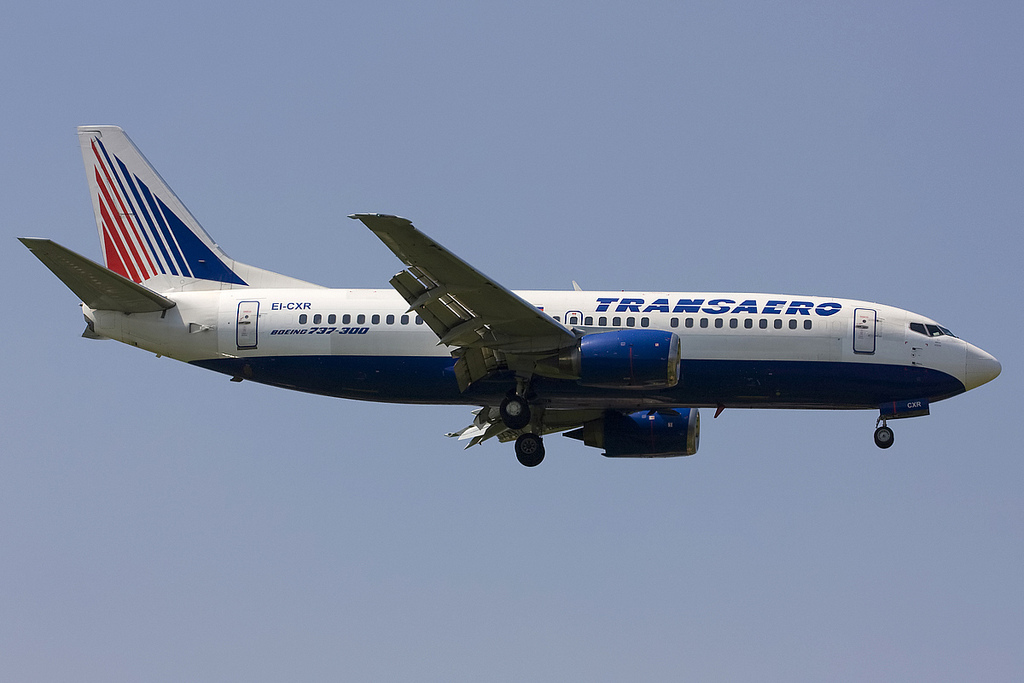 EI-CXR B737-329 24355/1709 Transaero Airlines @ Treviso Airport 16.06.2012 © Piti Spotter Club Verona