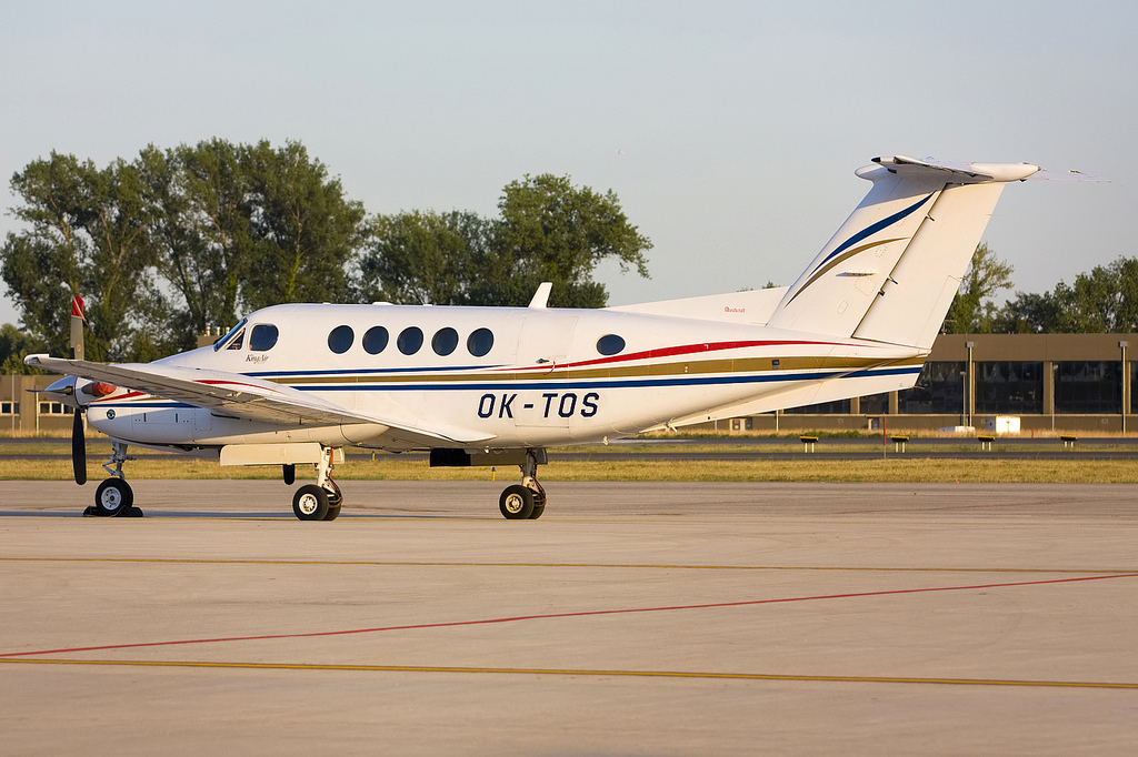 OK-TOS Beech B200 BB-1825 Sun Fly Srl. @ Treviso Airport 08.08.2012 © Piti Spotter Club Verona
