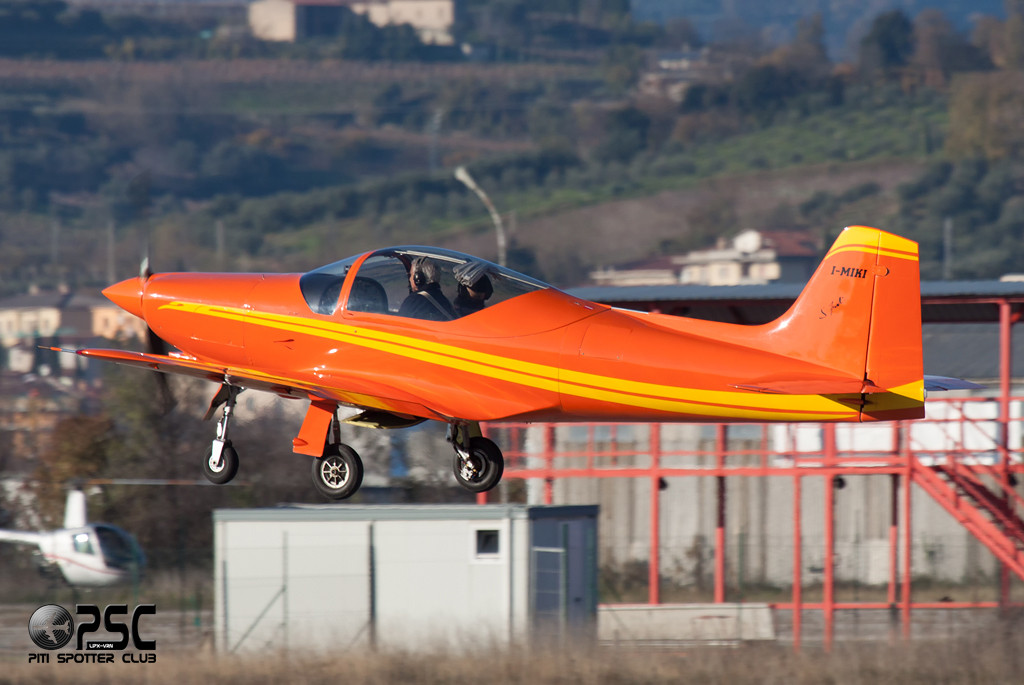 I-MIKI - Aviamilano 1958 @ Aeroporto Verona Boscomantico © Piti Spotter Club Verona