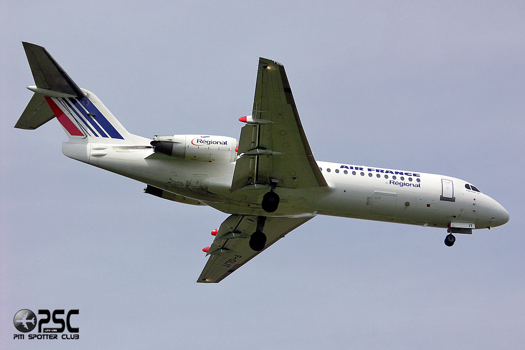Fokker 70/100 - MSN 11541 - F-GLIT @ Aeroporto di Verona © Piti Spotter Club Verona