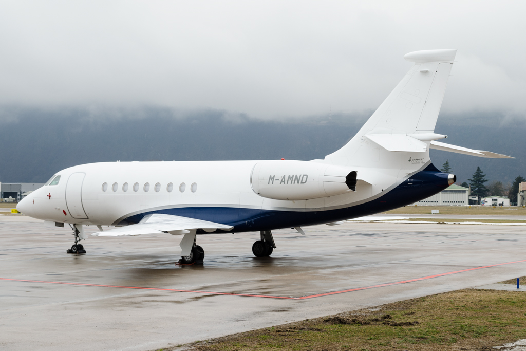 M-AMND Falcon 2000EX-EASy 114 Doha Capital Inc. @ Aeroporto di Bolzano © Piti Spotter Club Verona