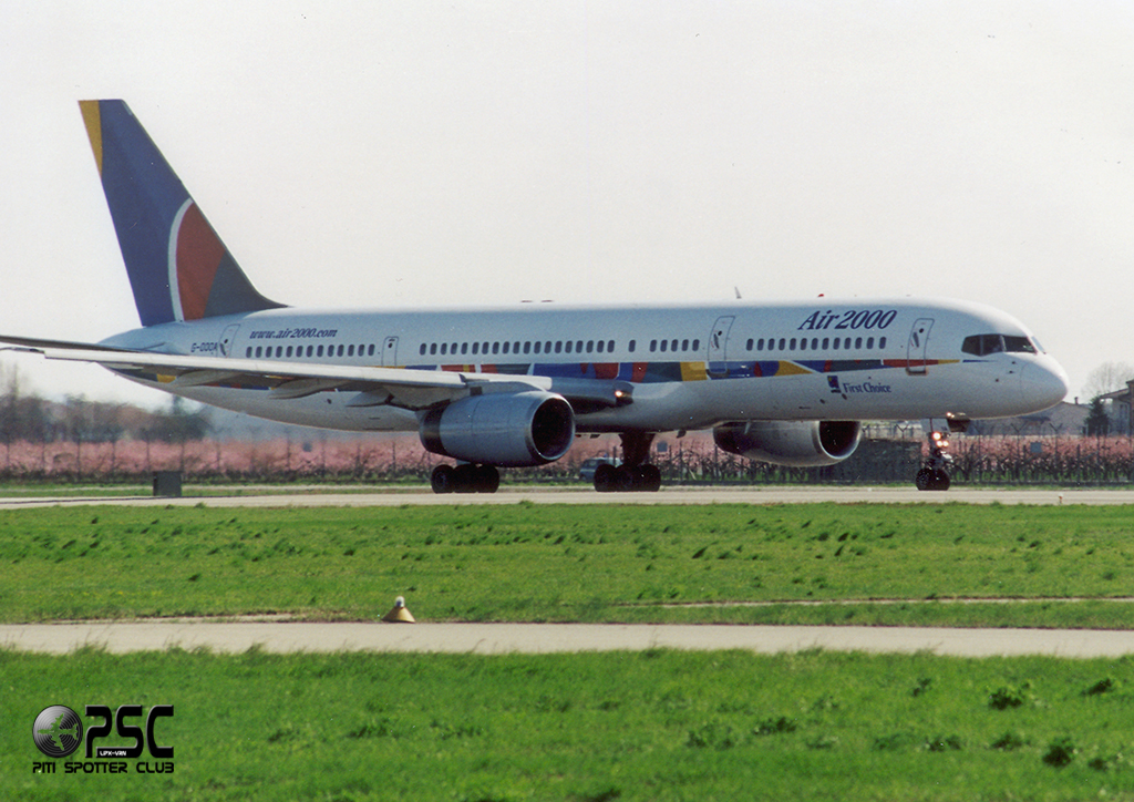 G-OOOA  B757-28A  23767/127  Air 2000   @ Aeroporto di Verona © Piti Spotter Club Verona