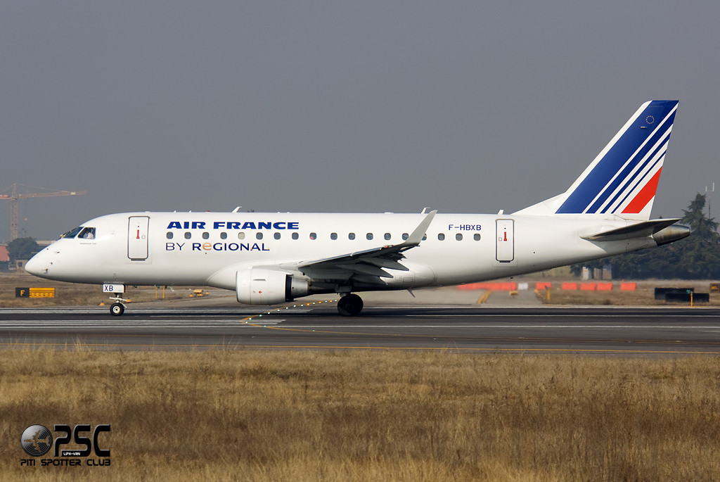 Embraer 170/175 - MSN 250 - F-HBXB (Air France Regionale CAE livery) @ Aeroporto di Verona © Piti Spotter Club Verona