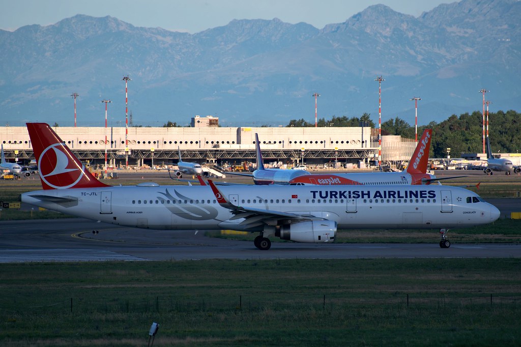 TC-JTL Airbus A321-231 sl 7166  V2533-A5 Çengelköy Turkish Airlines 2016 @ Milano Malpensa MXP 07 2025 © Piti Spotter Club Verona