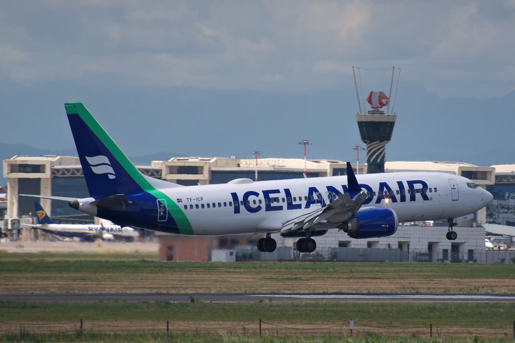 TF-ICP Boeing 737-8 MAX 44360 7486 LEAP-1B27 Landmannalaugar Icelandair (BOC Aviation) 2019 @ Milano Malpensa MXP 07 2025 © Piti Spotter Club Verona