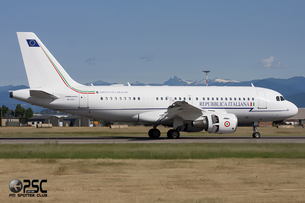MM 62209 - Italy - Air Force Airbus A319-115X(CJ) - MM62209 @ Aeroporto di Verona © Piti Spotter Club Verona