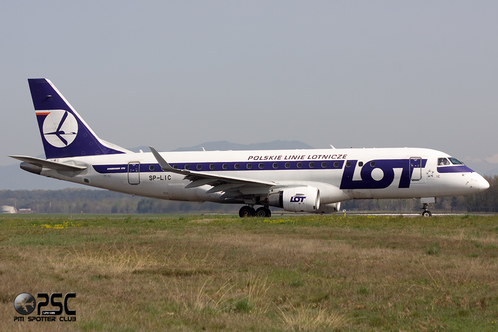 SP-LIC ERJ175LR 17000134 LOT Polish Airlines - Polskie Linie Lotnicze @ Milano Malpensa Airport 06.04.2014 © Piti Spotter Club Verona