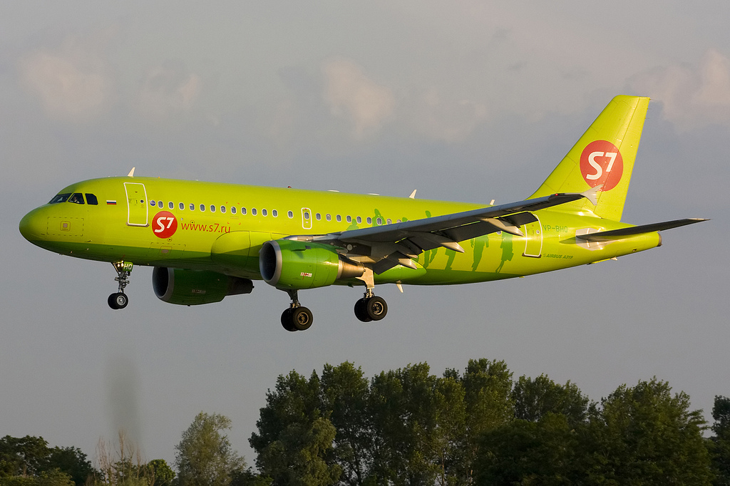 VP-BHQ A319-114 2641 S7 Airlines @ Treviso Airport 09.06.2012 © Piti Spotter Club Verona