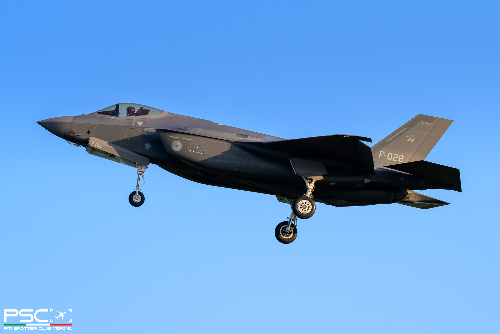 F-028  F-35A AN-28 313sq @ Leeuwarden Air Base 04 2025 © Piti Spotter Club Verona