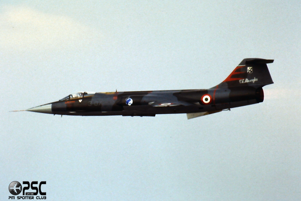 Gli F-104 del Terzo Stormo: 3-07 -  @ Aeroporto di Verona   © Piti Spotter Club Verona