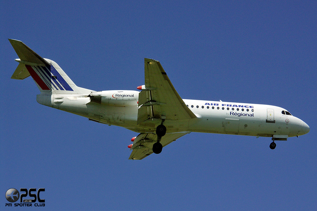 Fokker 70/100 - MSN 11558 - F-GLIX @ Aeroporto di Verona © Piti Spotter Club Verona