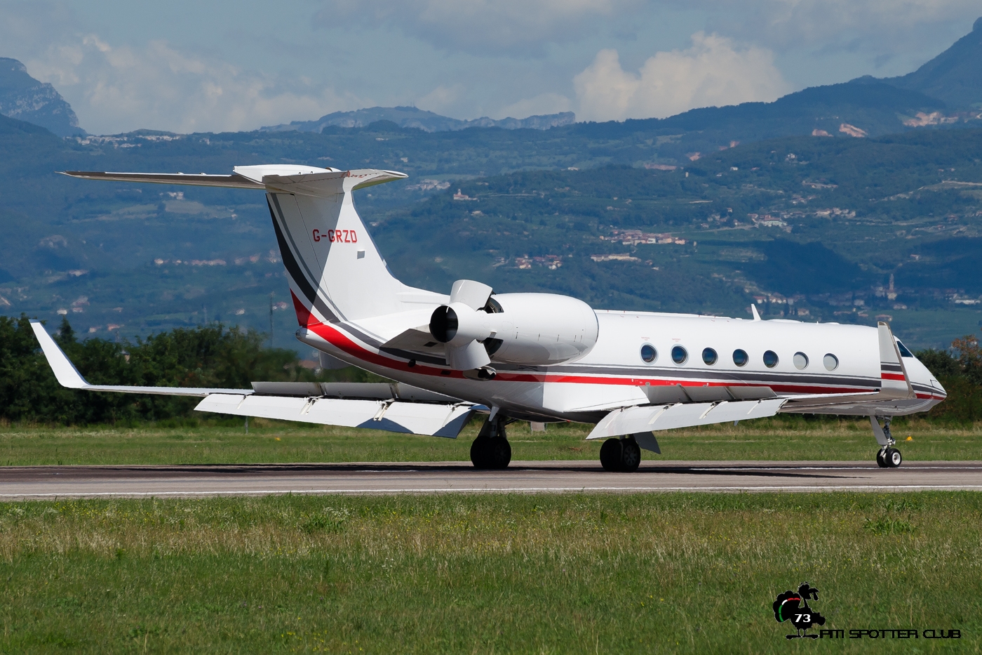 G-GRZD G550 5315 TAG Aviation (UK) Ltd. @ Aeroporto di Verona - 11/08/2016 © Piti Spotter Club Verona