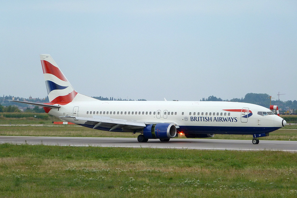 Boeing 737 - MSN 25407 - G-DOCF  Airline British Airways