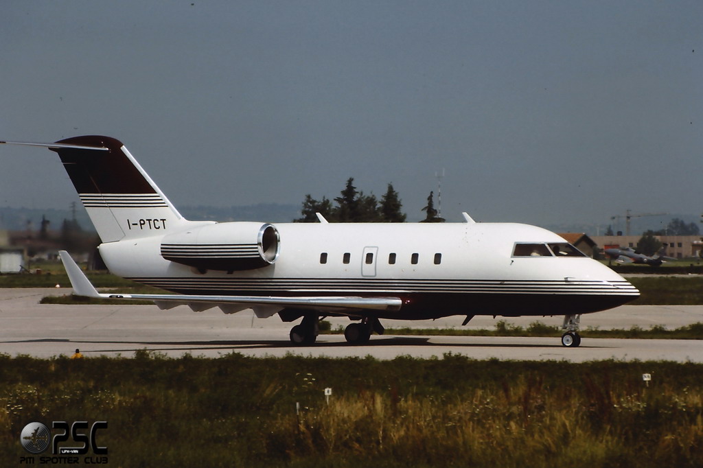 I-PTCT - Bombardier CL.600-1A11 Challenger C/N 1082 @ Aeroporto di Verona © Piti Spotter Club Verona