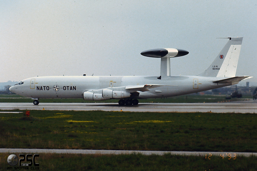 NATO Boeing E-3A Sentry LX-N90458 @ Aeroporto di Verona © Piti Spotter Club Verona