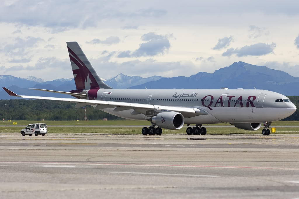 A7-ACM A330-202 849 Qatar Airways @ Milano Malpensa Airport 13.05.2014 © Piti Spotter Club Verona