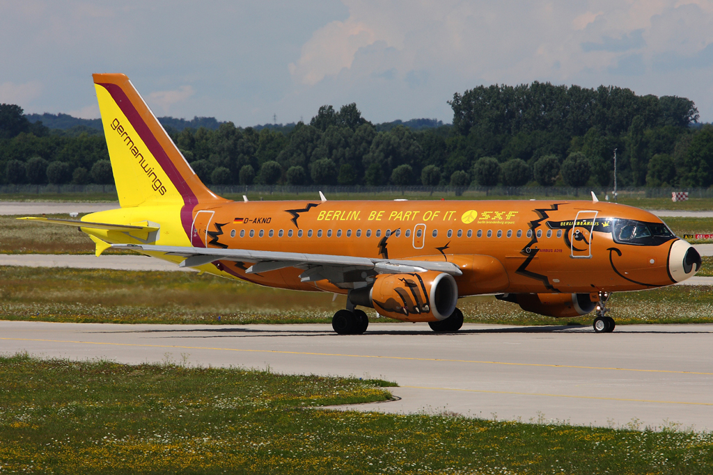 D-AKNO A319-112 1147 Germanwings @ Munich Airport 05.2009 © Piti Spotter Club Verona
