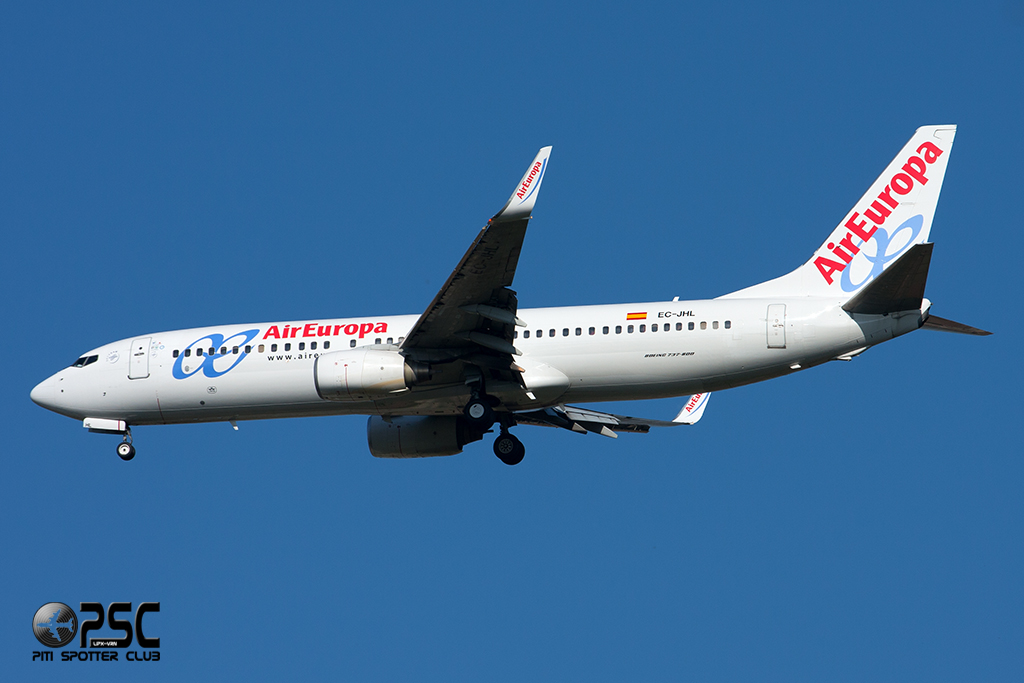 EC-JHL B737-85P 33976/1740 Air Europa @ Milano Malpensa Airport 06.04.2014 © Piti Spotter Club Verona