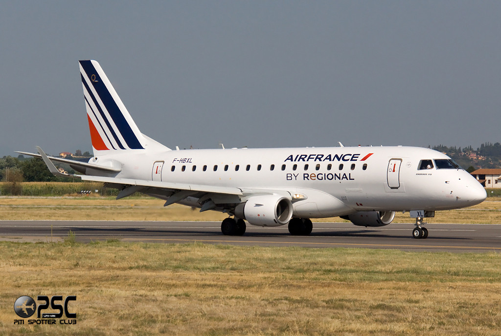 Embraer 170/175 - MSN 9 - F-HBXL  @ Aeroporto di Verona © Piti Spotter Club Verona