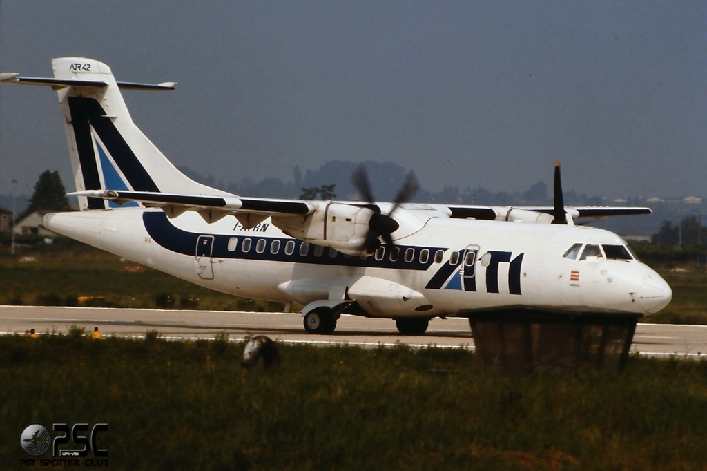 I-ATRN  ATR42-320  020  ATI - Aero Transporti Italiani  @ Aeroporto di Verona © Piti Spotter Club Verona 