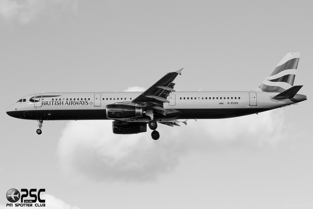 G-EUXG A321-231 2351 British Airways @ London Heathrow Airport 07.02.2014 © Piti Spotter Club Verona