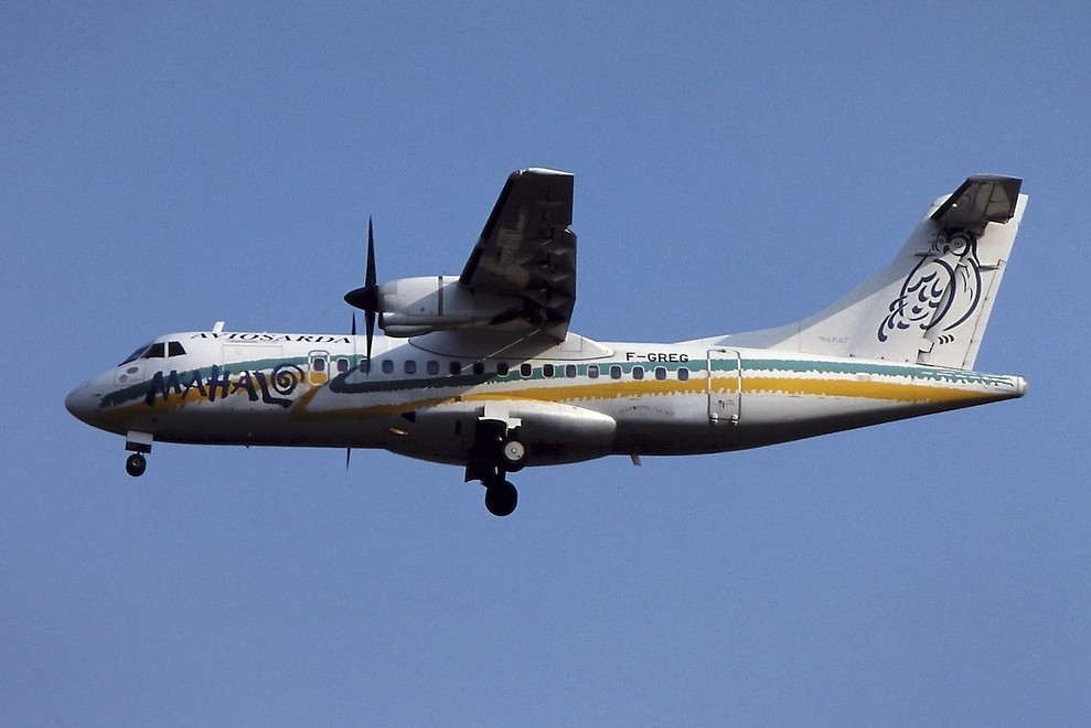 F-GREG  ATR42-320  358  Aviosarda  @ Aeroporto di Verona © Piti Spotter Club Verona 