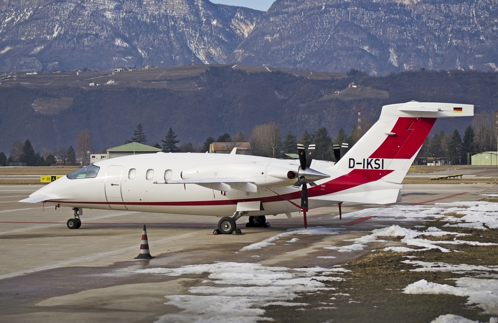 D-IKSI P180 1165 - Private @ Aeroporto di Bolzano © Piti Spotter Club Verona
