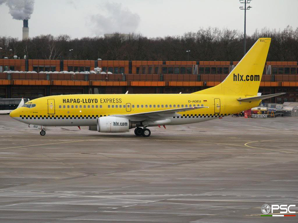 D-AGEU B737-75B 28104/39 Hapag-Lloyd Express @ Berlin Tegel Airport 18.03.2007 © Piti Spotter Club Verona