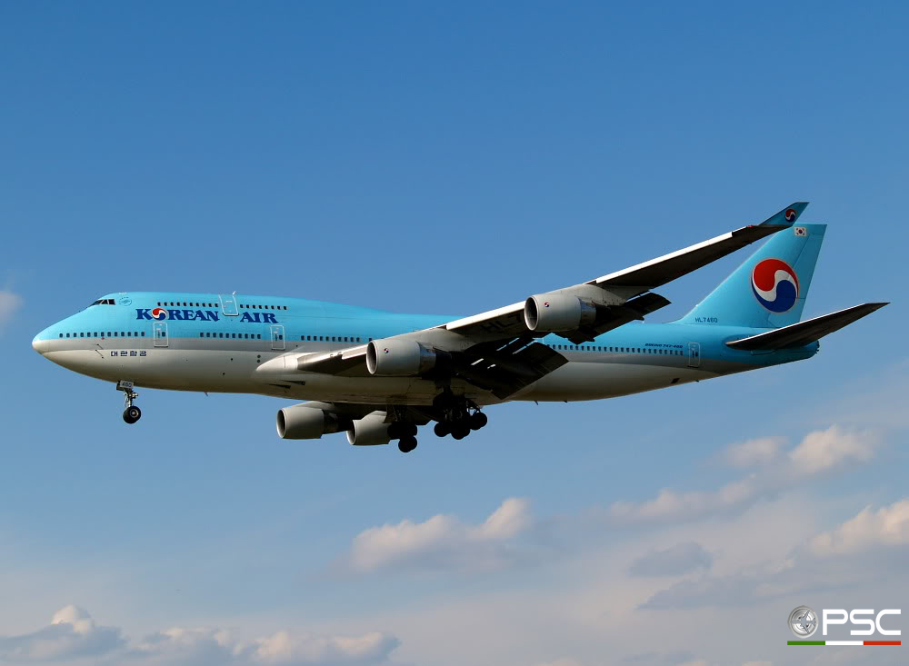 HL7460 B747-4B5 26404/1107 Korean Air @ London Heathrow Airport 15.04.2008 © Piti Spotter Club Verona