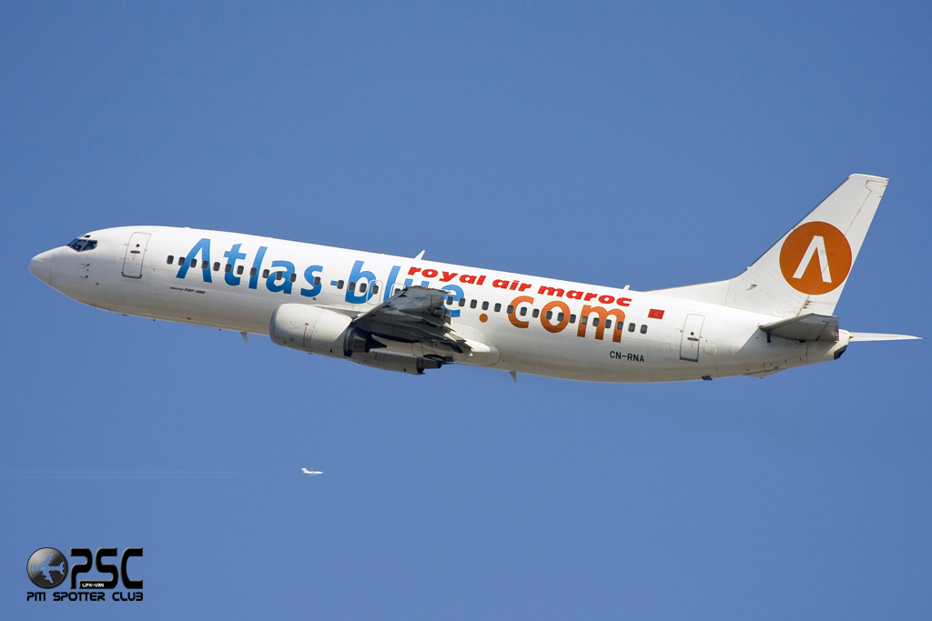 CN-RNA B737-4B6 26531/2453 Atlas Blue @ Milano Malpensa Airport 12.2007 © Piti Spotter Club Verona