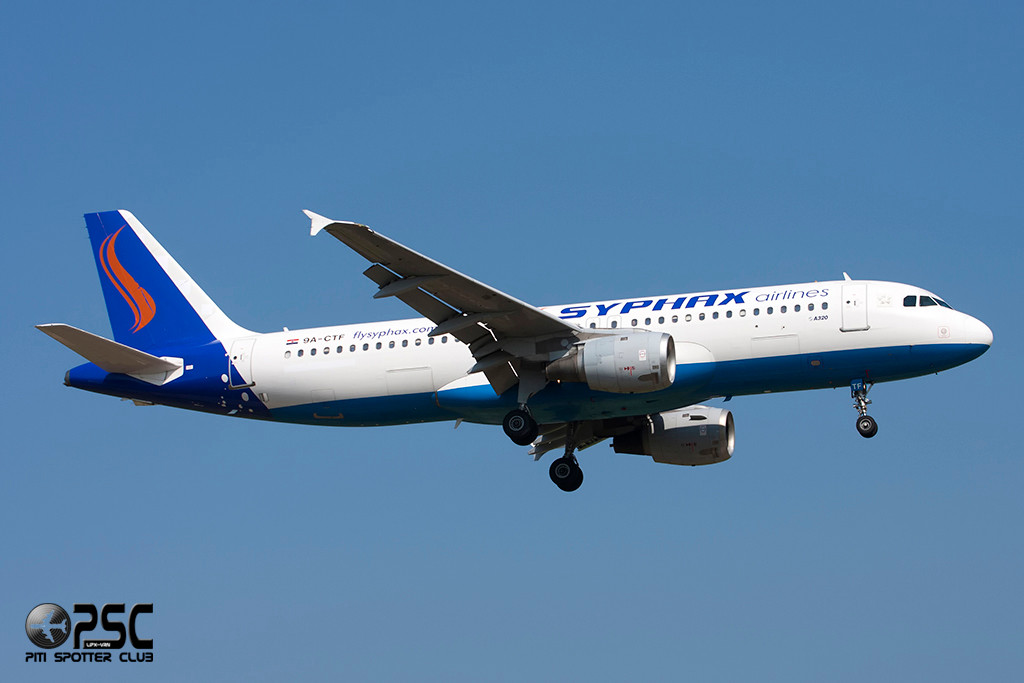 9A-CTF A320-212 258 Syphax Airlines