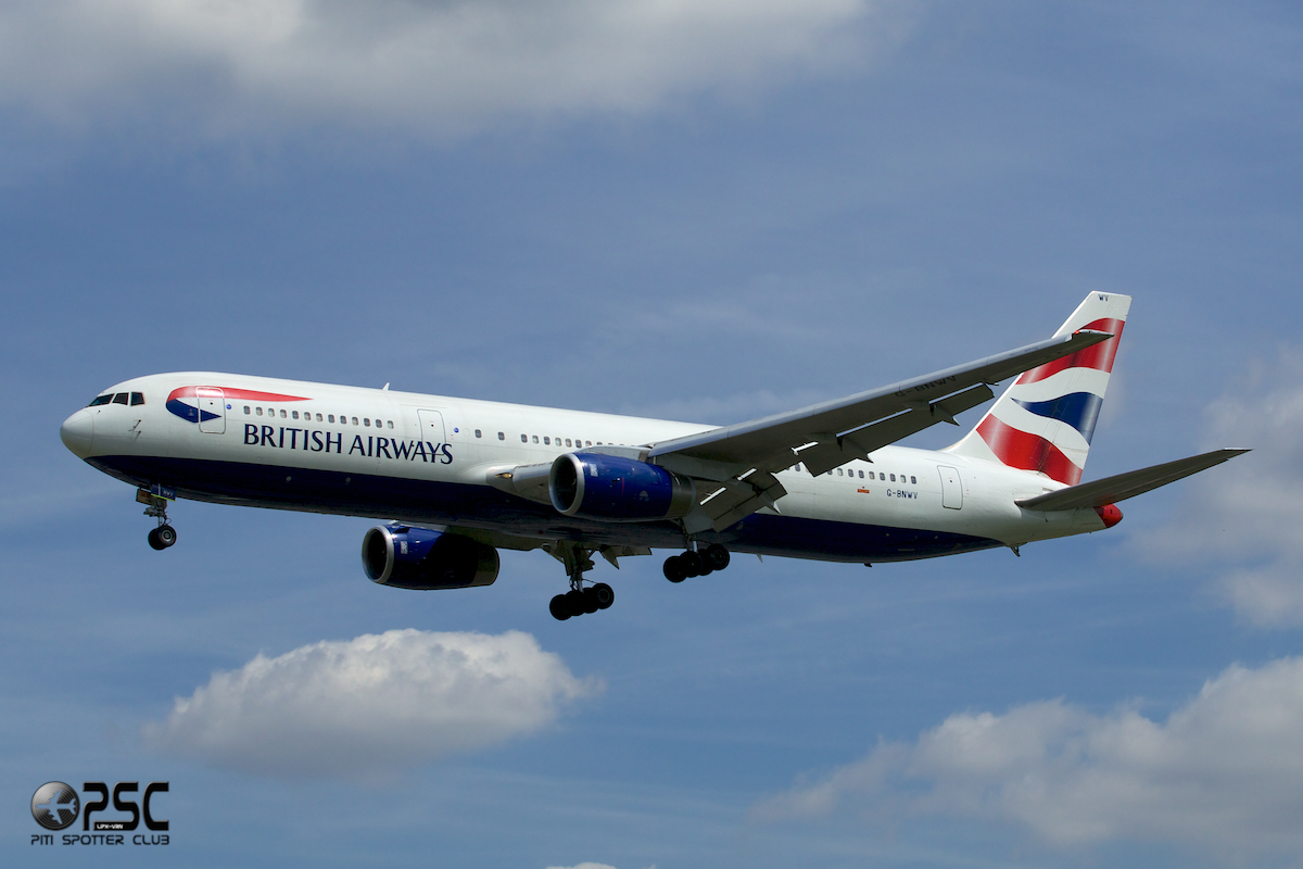 G-BNWV B767-336ER 27140/490 British Airways @ London Heathrow Airport 12.06.2014  © Piti Spotter Club Verona