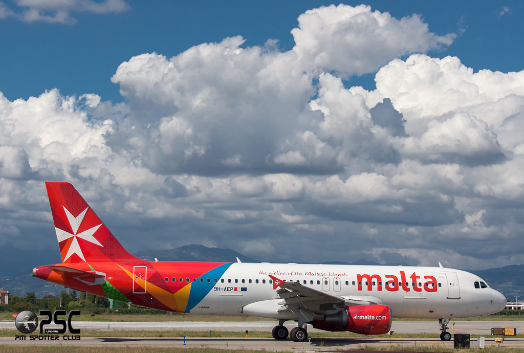9H-AEP A320-214 3056 Air Malta