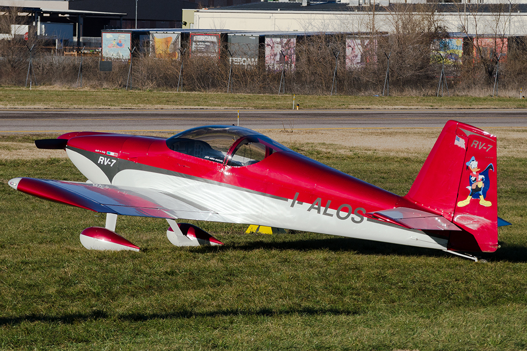 I-ALOS - Vans RV-7 - Private @ Aeroporto di Bolzano © Piti Spotter Club Verona